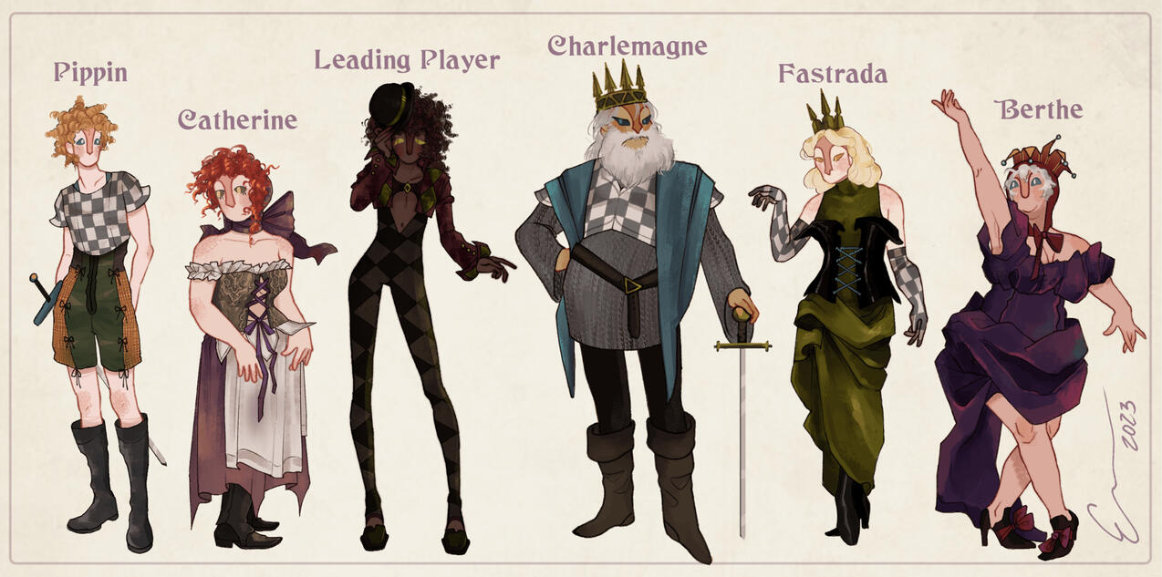 Pippin The Musical Costume Concepts