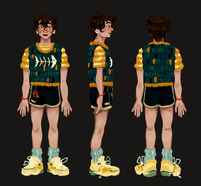 character turn-around